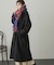 ウールライク2WAYステンカラーロングコート
