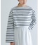 『別注』Le minor×UR　Border cropped T-shirts