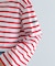 『別注』Le minor×UR　Border cropped T-shirts