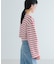 『別注』Le minor×UR　Border cropped T-shirts