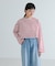 『別注』Le minor×UR　Border cropped T-shirts