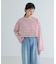 『別注』Le minor×UR　Border cropped T-shirts