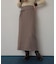 アシンメトリーオリカエシペンシルスカート