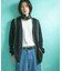 『ユニセックス』ブランケットステッチカーディガン