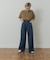 Denim Tuck Wide Pants
