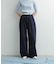 Denim Tuck Wide Pants