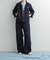 Denim Tuck Wide Pants