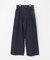 Denim Tuck Wide Pants