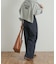Denim Tuck Wide Pants