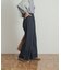 Denim Tuck Wide Pants