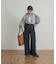 Denim Tuck Wide Pants