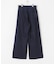 Denim Tuck Wide Pants