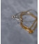 SMELLY so’　double chain bracelet