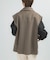 『一部別注カラー』YENN　DOUBLE FACE VEST JACKET