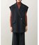 『一部別注カラー』YENN　DOUBLE FACE VEST JACKET