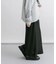 サテンナロースカート