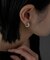 SMELLY so’　wide hoop earring