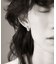 SMELLY so’　wide hoop earring