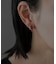 SMELLY so’　carnelian oval earring