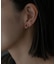 SMELLY so’　carnelian oval earring