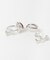 SMELLY so’　carnelian oval earring