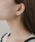 ボールチェーンロングピアス