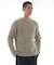 MIX SLUB PLAIN STITCH CREW-NECK