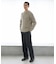 MIX SLUB PLAIN STITCH CREW-NECK