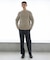 MIX SLUB PLAIN STITCH CREW-NECK
