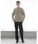 MIX SLUB PLAIN STITCH CREW-NECK