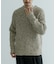 MIX SLUB PLAIN STITCH CREW-NECK