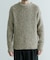 MIX SLUB PLAIN STITCH CREW-NECK