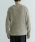 MIX SLUB PLAIN STITCH CREW-NECK