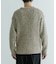 MIX SLUB PLAIN STITCH CREW-NECK