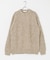 MIX SLUB PLAIN STITCH CREW-NECK