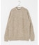 MIX SLUB PLAIN STITCH CREW-NECK
