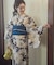 『別注』浴衣 木香バラ