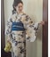 『別注』浴衣 木香バラ