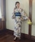 『別注』浴衣 木香バラ