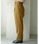 illi　ワンタックスリムテーパードパンツ