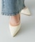 『MADE IN JAPAN』チャンキーヒールリボンパンプス