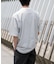 FORK&SPOON　ボーダープレーティングショートスリーブTシャツ