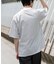 FORK&SPOON　ボーダープレーティングショートスリーブTシャツ