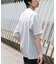 FORK&SPOON　ボーダープレーティングショートスリーブTシャツ