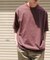 FORK&SPOON　ボーダープレーティングショートスリーブTシャツ