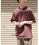 FORK&SPOON　ボーダープレーティングショートスリーブTシャツ