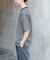 FORK&SPOON　ボーダープレーティングショートスリーブTシャツ