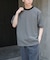 FORK&SPOON　ボーダープレーティングショートスリーブTシャツ