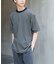 FORK&SPOON　ボーダープレーティングショートスリーブTシャツ