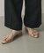 ポインテッドナローストラップサンダル
